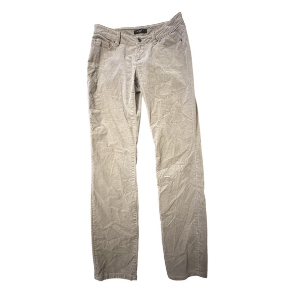 Ann Taylor Pants - Ann Taylor Loft Curvy Skinny Pants Women 4P Tan Brown Casual Corduroy Autumn